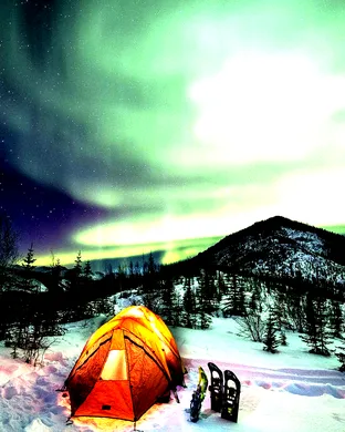 Camping In Alaska Mesa