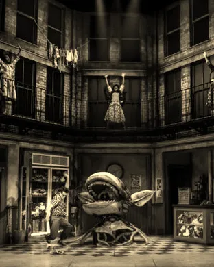 Little Shop of Horrors theatre performance