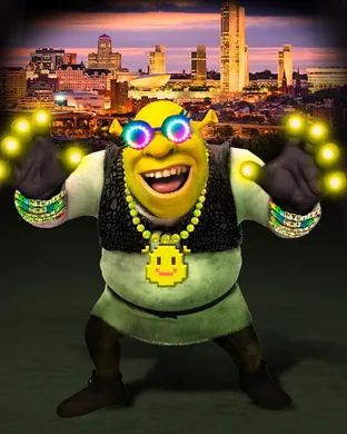 Shrek Rave event