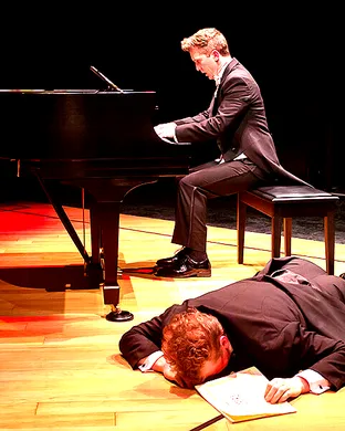 Two Pianos, Six Hands